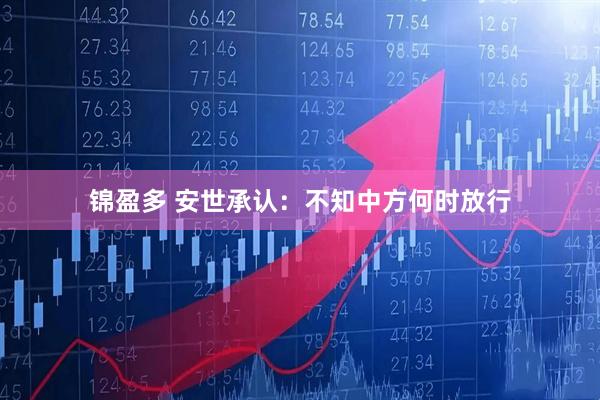 锦盈多 安世承认：不知中方何时放行