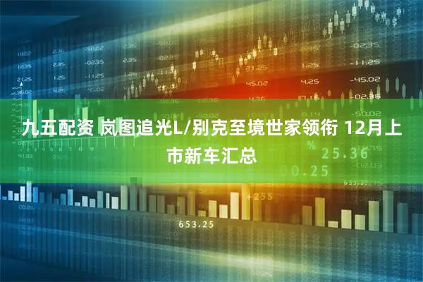 九五配资 岚图追光L/别克至境世家领衔 12月上市新车汇总